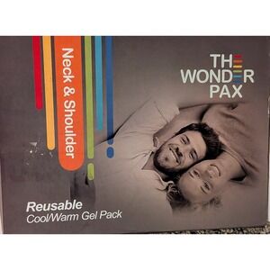 The Wonder‎ Pax Neck Shoulder Reusable Cool Warm Gel Pack Therapy Pain Relief